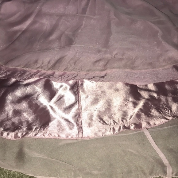 Long one headed shoulder pink prom dress - Picture 6 of 6